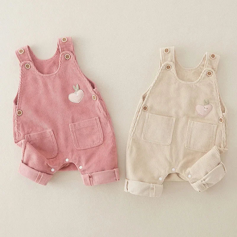 Mini Fashion - Salopette a Costine per Bambini