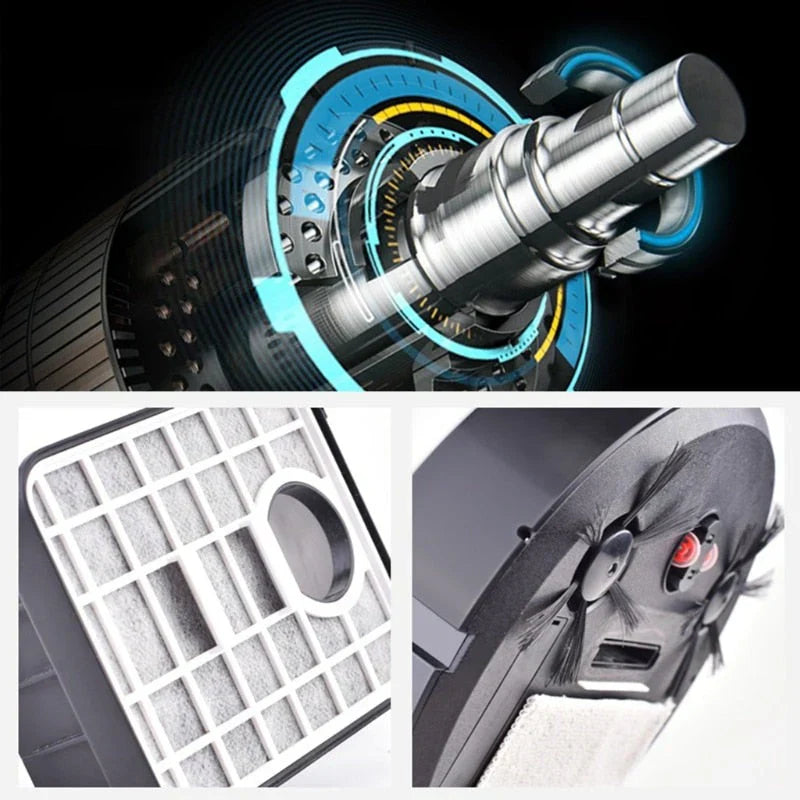 Aspirapolvere Robot 3-in-1 | Navigazione Intelligente & Potente Aspirazione
