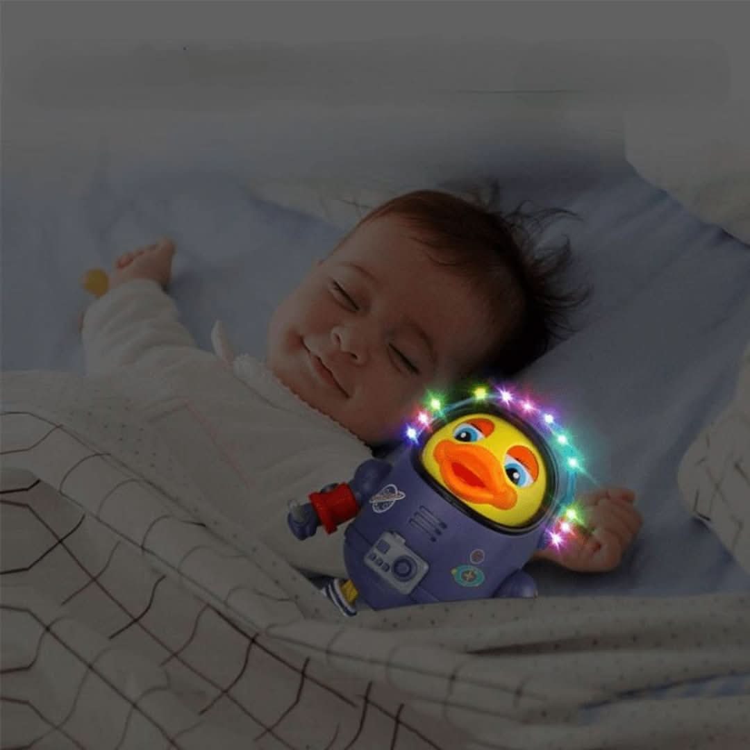Giocattolo Interattivo Anatra Danzerina con Musica ed Effetti Luminosi per Bambini