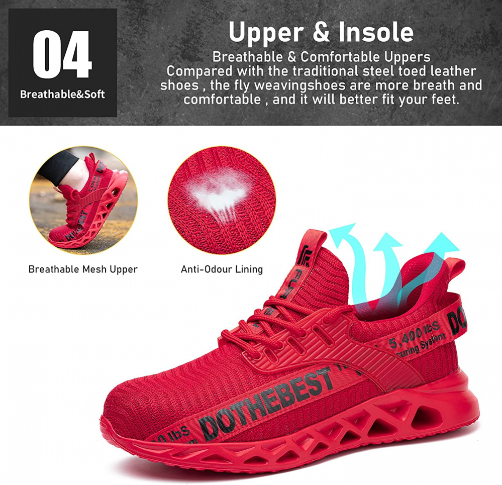 Scarpe di Sicurezza Ultraleggere e Traspiranti – ProGuard