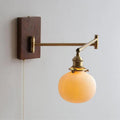 Aplique de pared con brazo ajustable – estilo retro