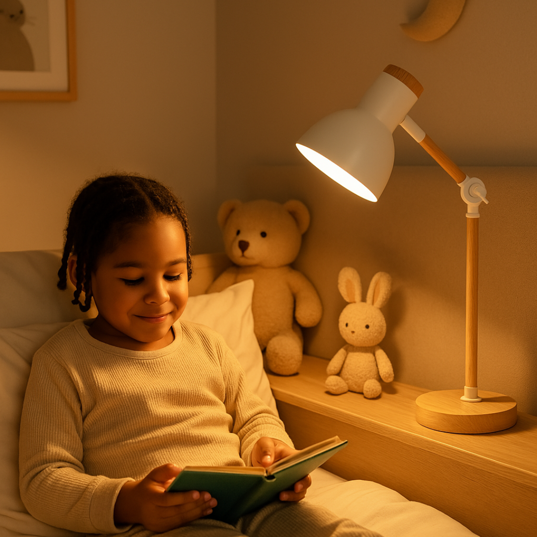 Lampada da Tavolo in Legno Scandinavo | Design Minimalista