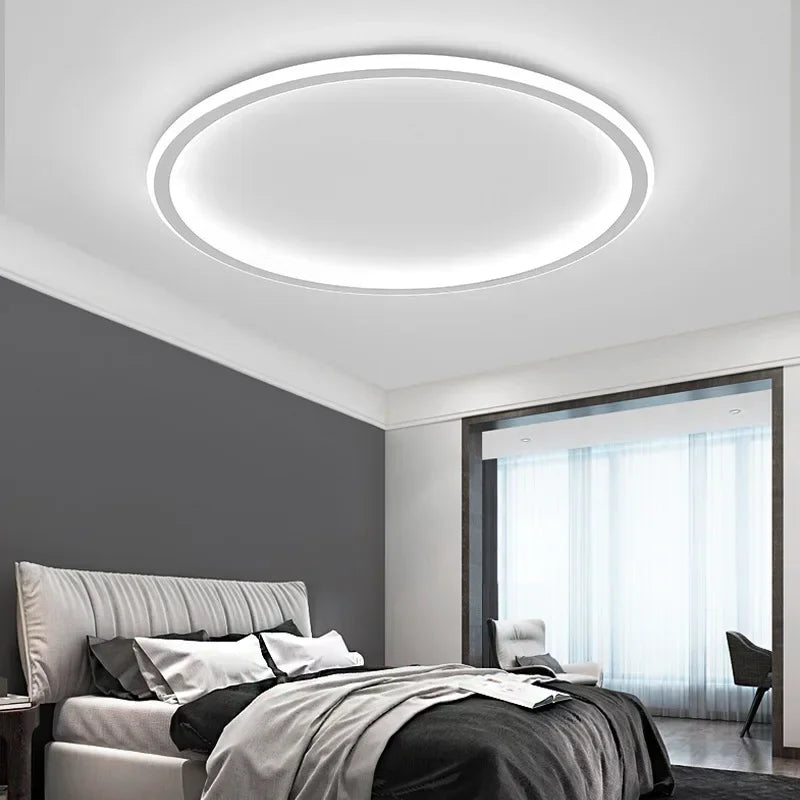 Lampada da soffitto LED rotonda scandinava - Design elegante