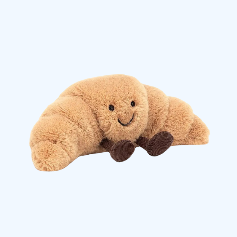 Cadeau Pop Croissant Peluche - Cuscino Pane Sorridente