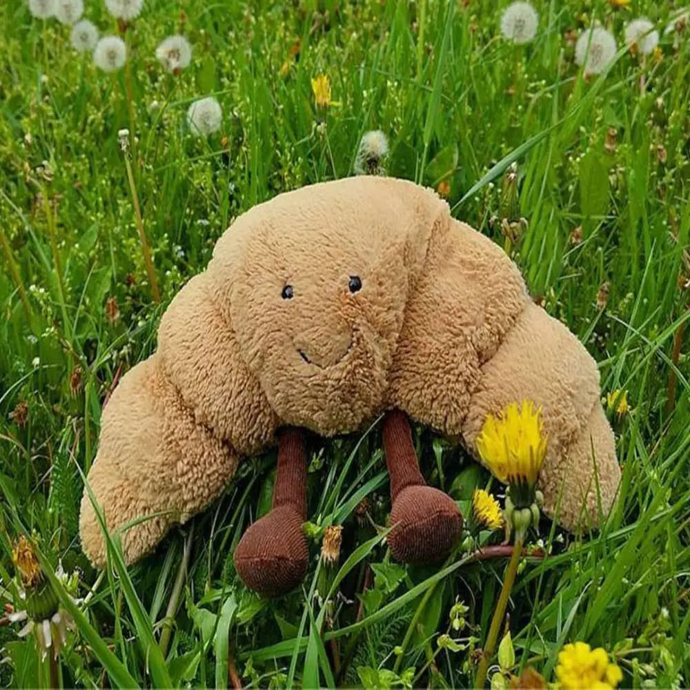 Cadeau Pop Croissant Peluche - Cuscino Pane Sorridente