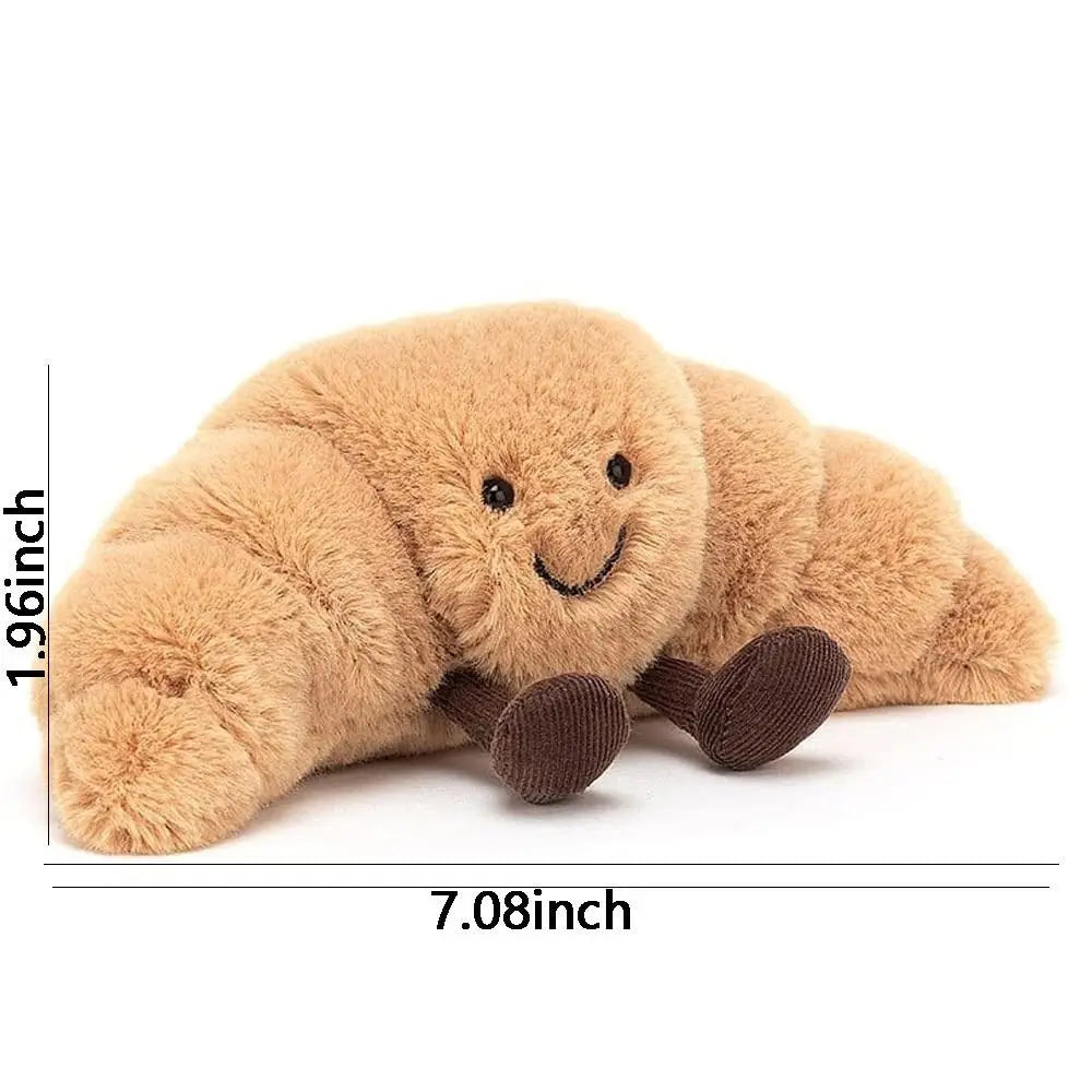 Cadeau Pop Croissant Peluche - Cuscino Pane Sorridente