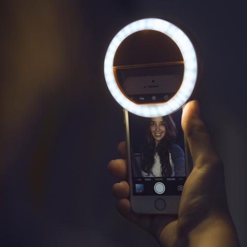 Luce Anulare Portatile per Selfie - GlowSnap