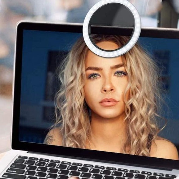 Luce Anulare Portatile per Selfie - GlowSnap