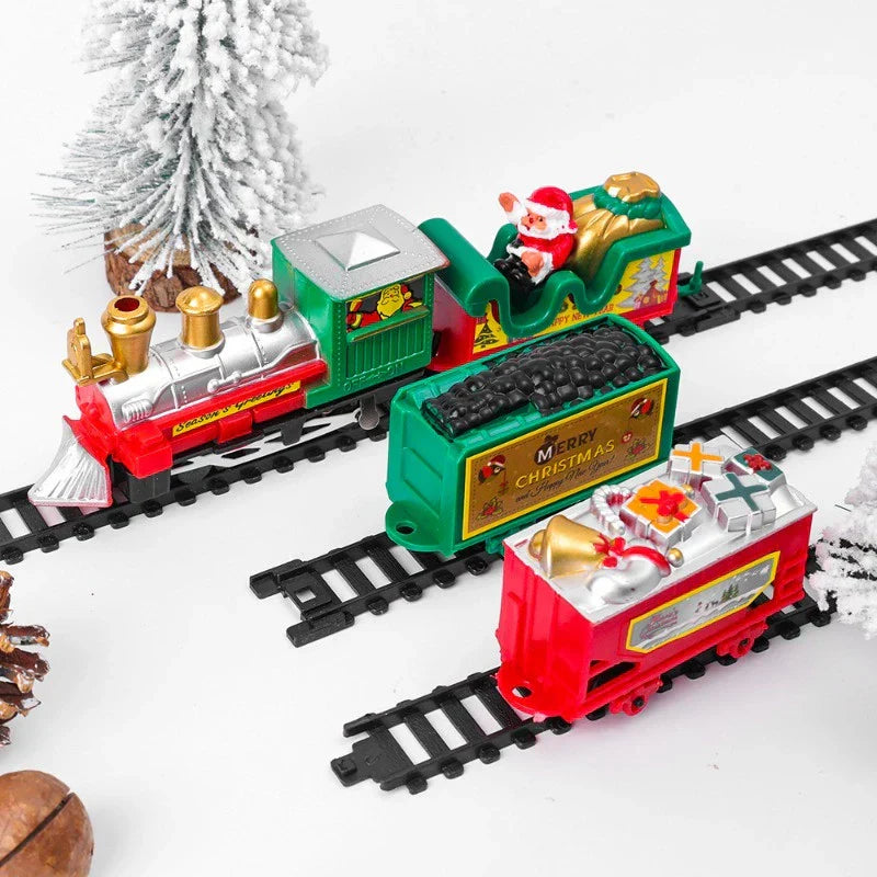 Treno Elettrico per Albero di Natale per Decorazioni Festive – FestExpress