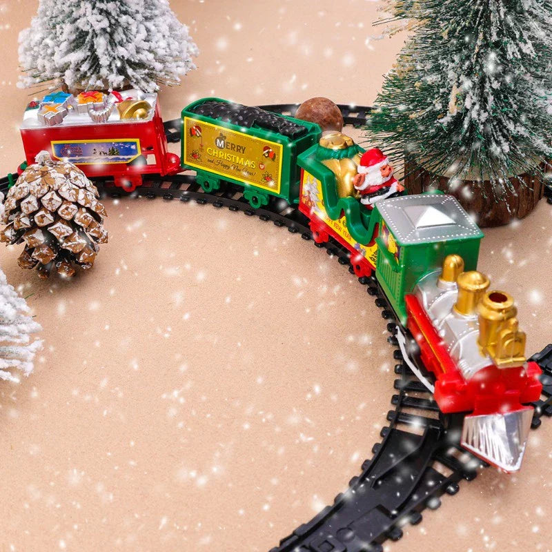 Treno Elettrico per Albero di Natale per Decorazioni Festive – FestExpress