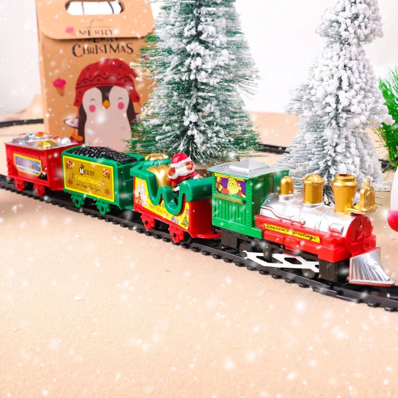 Treno Elettrico per Albero di Natale per Decorazioni Festive – FestExpress