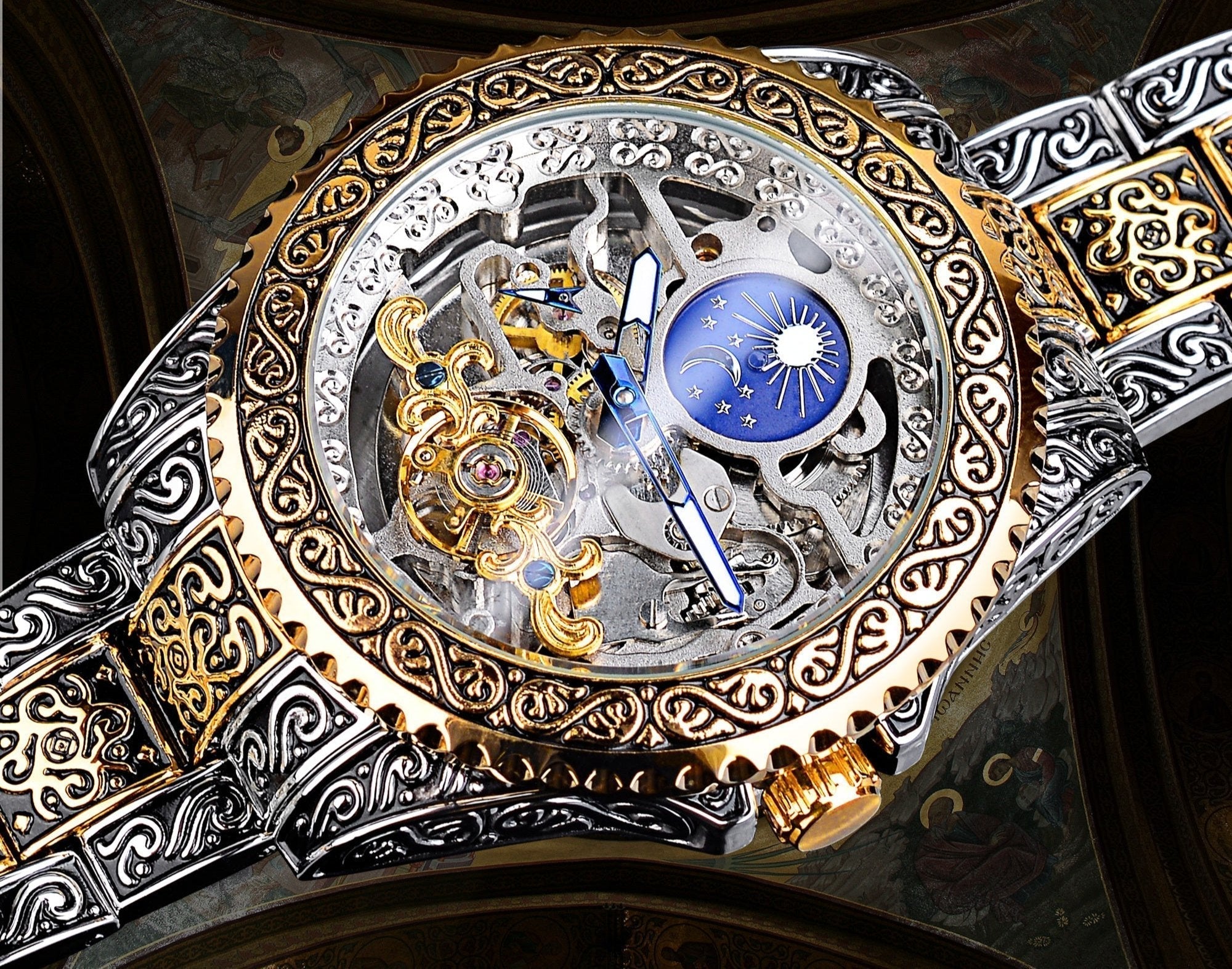 Orologio Meccanico da Uomo Skeleton – Valtor