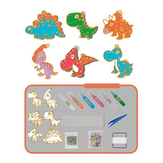 Set Creativo per Bambini – Crea Charm Scintillanti da Solo