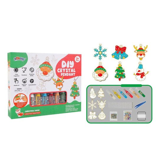 Set Creativo per Bambini – Crea Charm Scintillanti da Solo