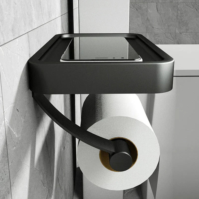 Porta Rotolo con Mensola – Stalux