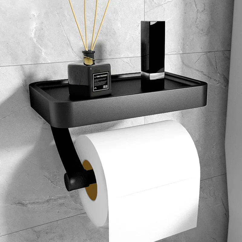 Porta Rotolo con Mensola – Stalux