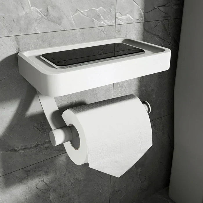 Porta Rotolo con Mensola – Stalux
