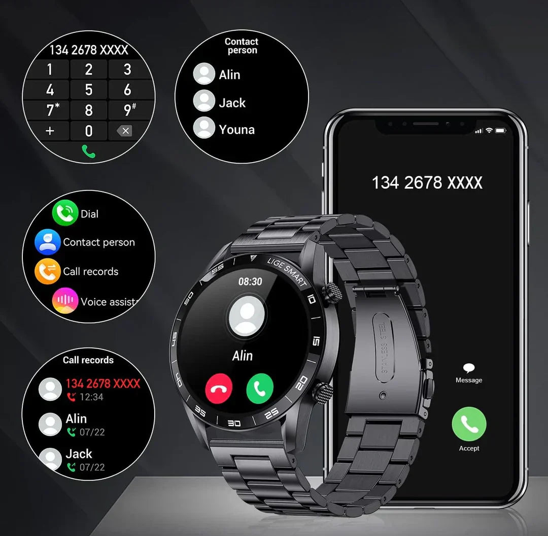 Orologio Smartwatch di Lusso per Uomo – Axel