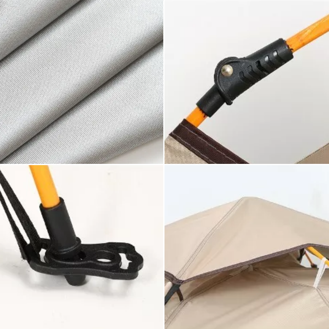 Tenda Facile da Montare | Impermeabile e Resistente al Vento | 3 Sec