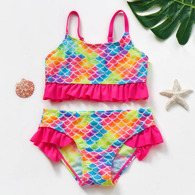 Mini Fashion - Set Bikini a Asciugatura Rapida per Bambini