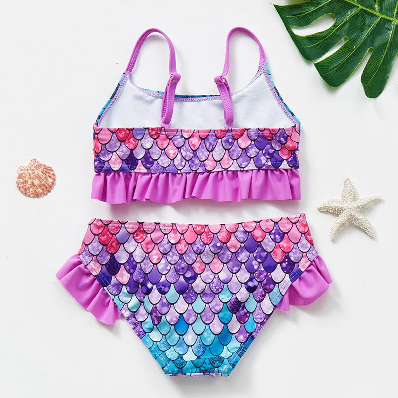 Mini Fashion - Set Bikini a Asciugatura Rapida per Bambini