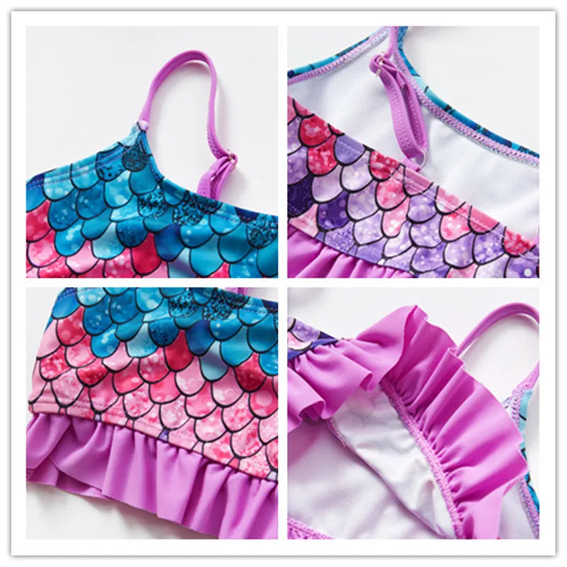 Mini Fashion - Set Bikini a Asciugatura Rapida per Bambini