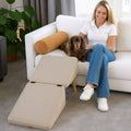 Dog stairs for bed and sofa | Ramp and pouf in one | SofaFreund
