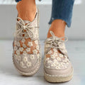 Zapatos ortopédicos elegantes con diseño floral