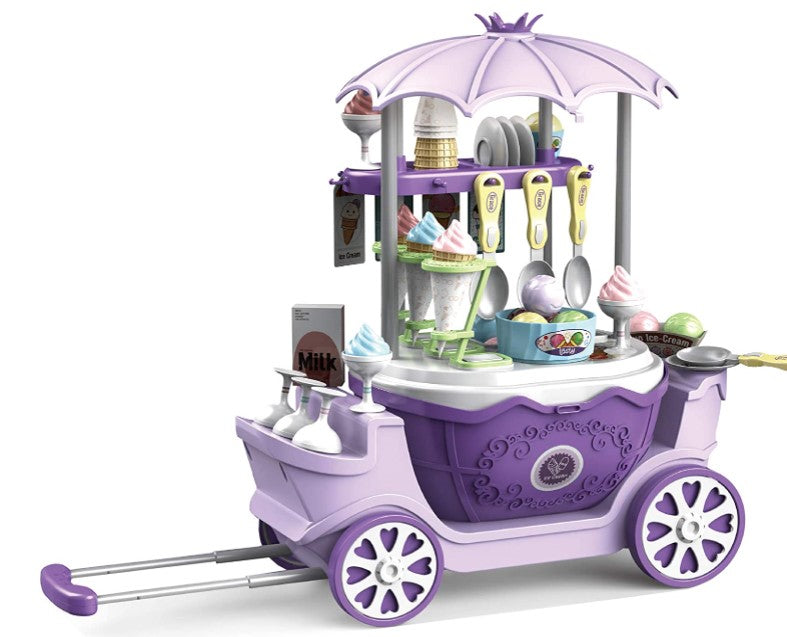 Candy Cart - Carrello dei Gelati Giocattolo con Accessori