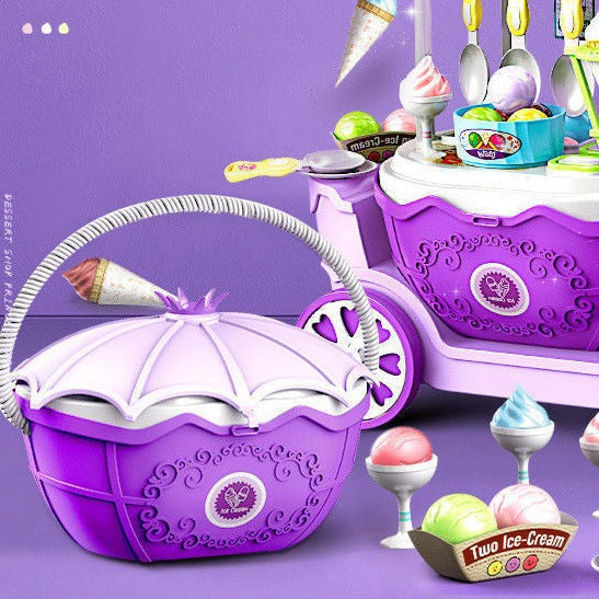 Candy Cart - Carrello dei Gelati Giocattolo con Accessori