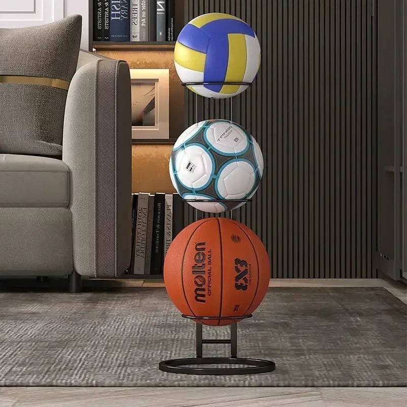 Supporto Compatto per Palloni Sportivi e Accessori – BallRack Pro