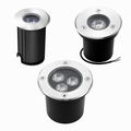 Foco empotrado de alta potencia luz LED impermeable para jardín subterráneo