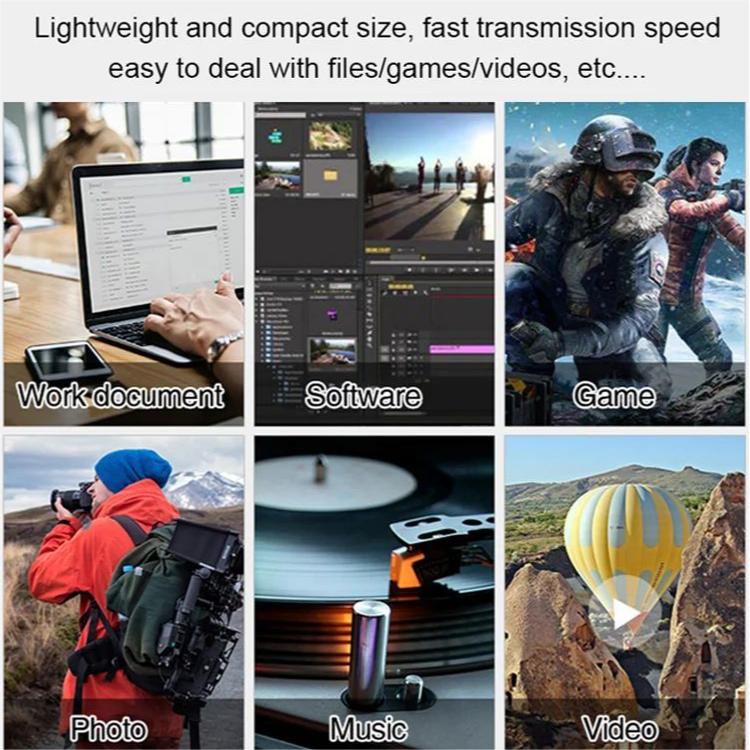 Disco Rigido Portatile Ultra-sottile 10TB con USB 3.0 – Axton