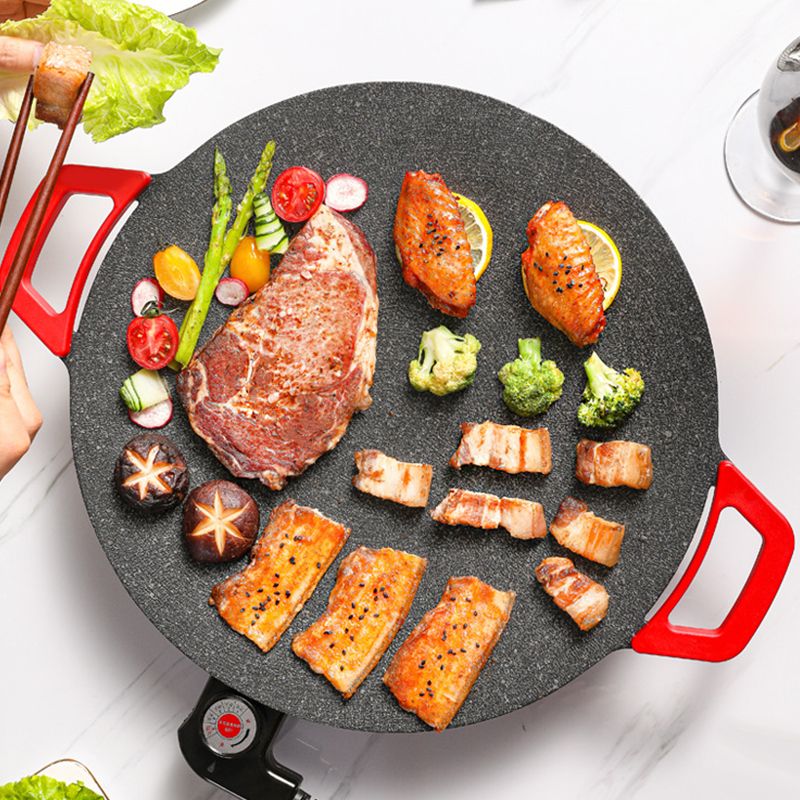 PrimeGrill Smart Grill Senza Fumi | Grill Elettrico Compatto con Impostazioni di Calore Regolabili e Facile Pulizia