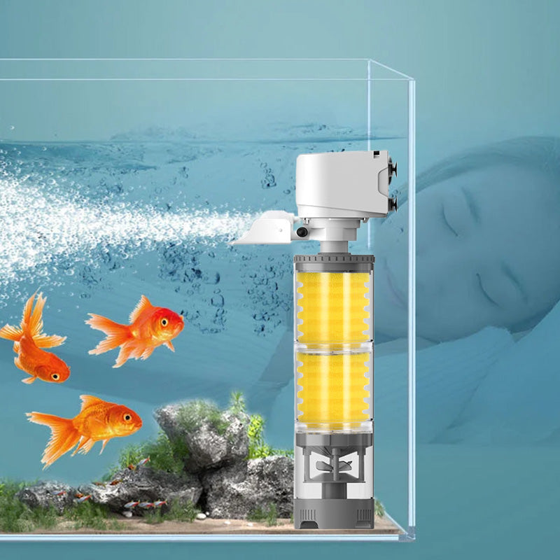 Filtro Elettrico per Acquario Silenzioso – AquaSilence