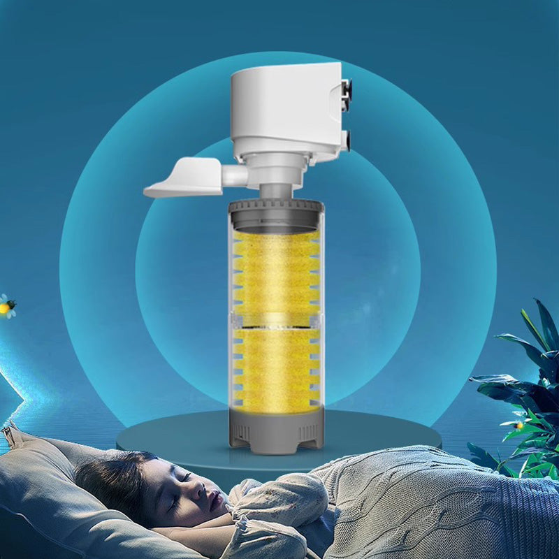 Filtro Elettrico per Acquario Silenzioso – AquaSilence