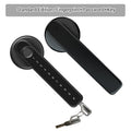 Poignée de porte intelligente avec empreinte digitale et contrôle via application Bluetooth