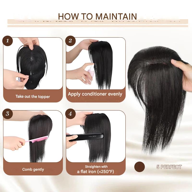 Clip-in Extension Capelli con Frangia – Livia