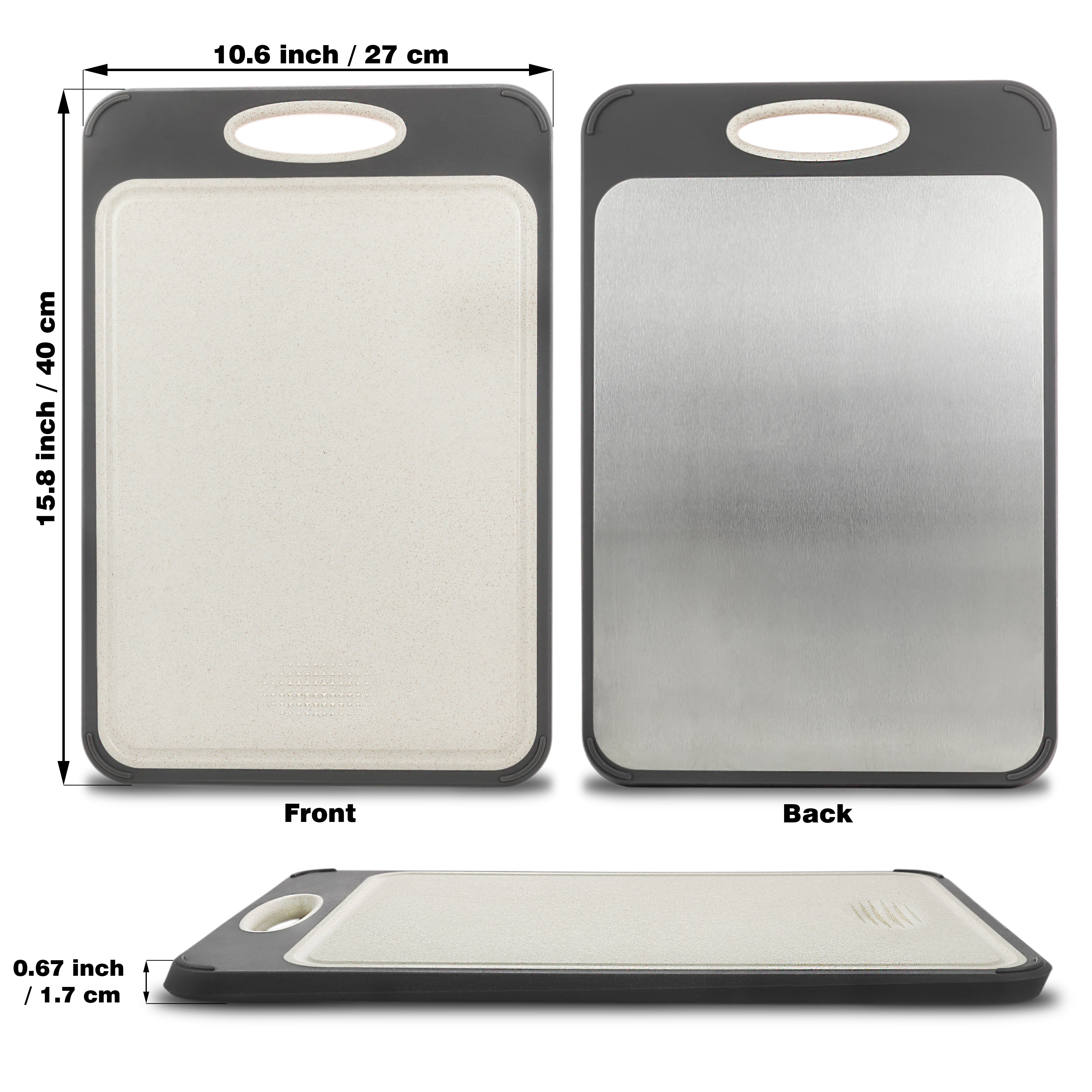 Tagliere in Acciaio Inossidabile Igienico - SteelSafe