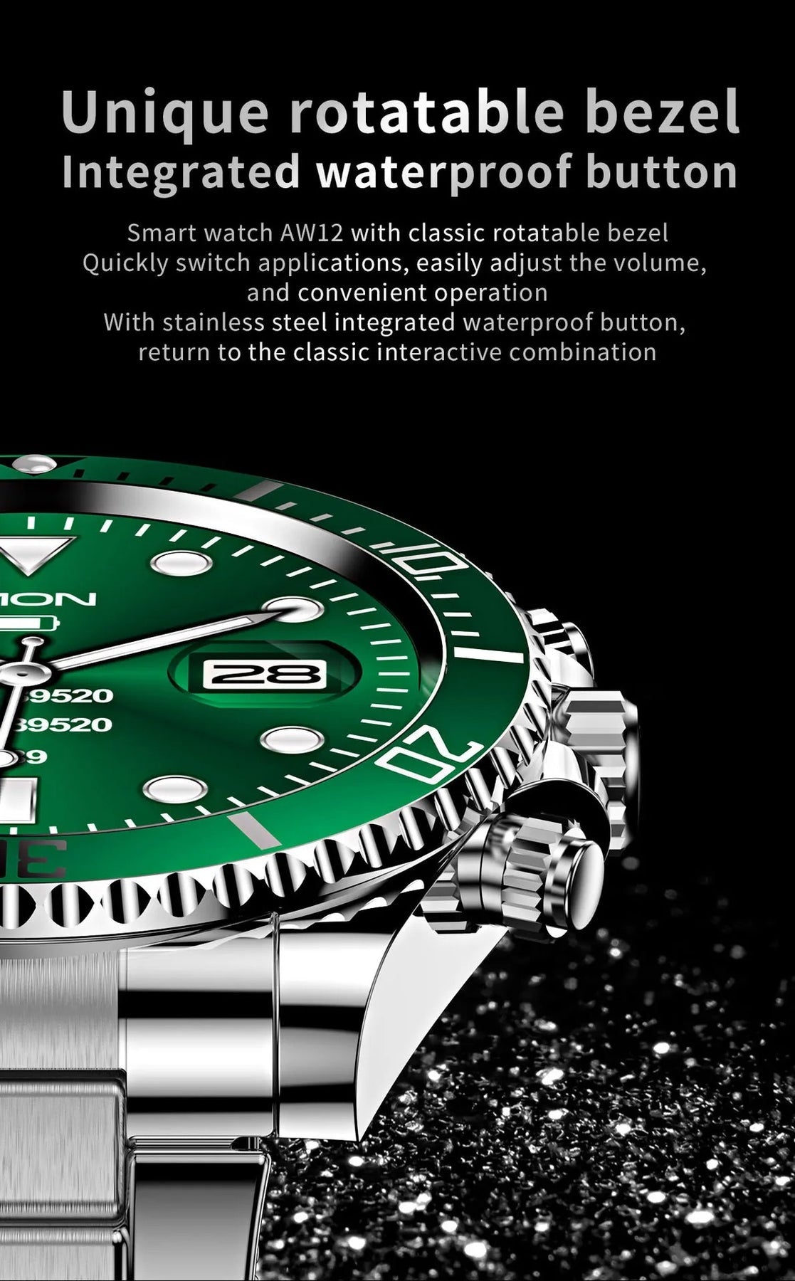 TimeMaster Smartwatch - Acciaio Elegante | Tecnologia Avanzata