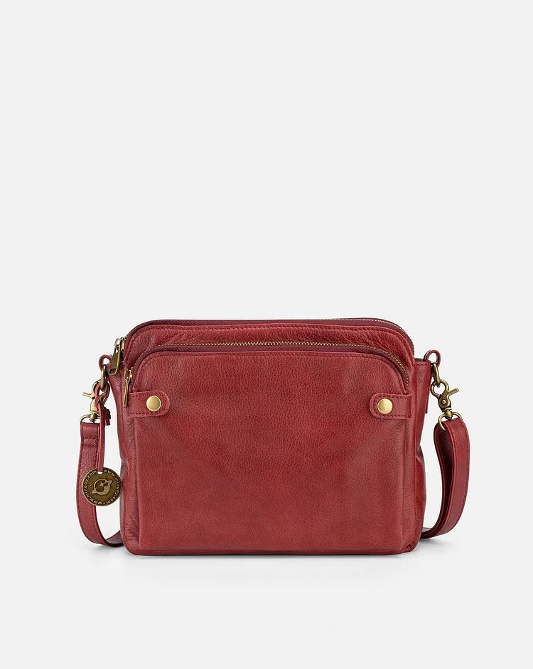Borsa a Spalla Crossbody in Pelle Elegante - Raffinatezza & Spazio