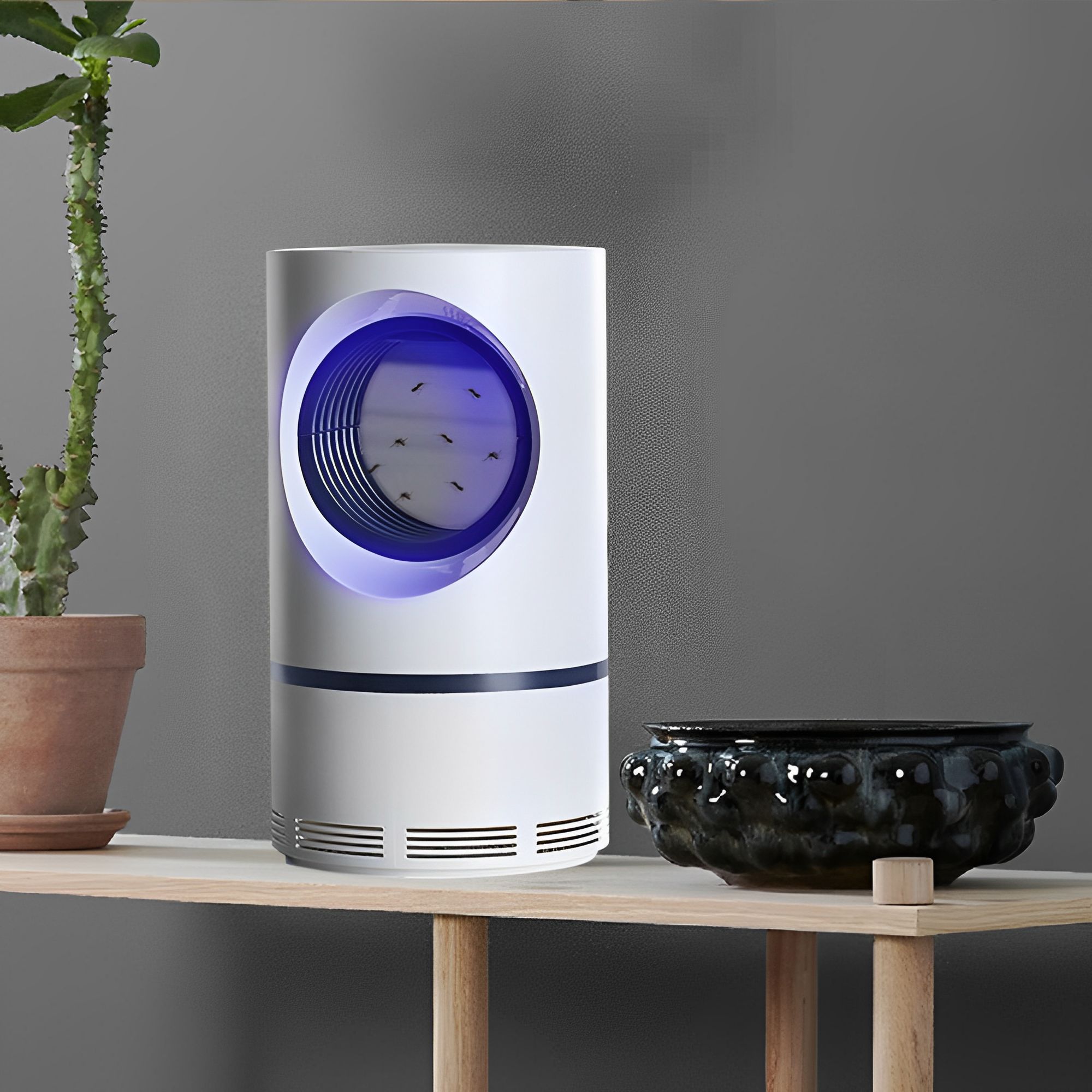 Lampada Elettrica a LED per Zanzare - Stile e Potente Controllo degli Insetti