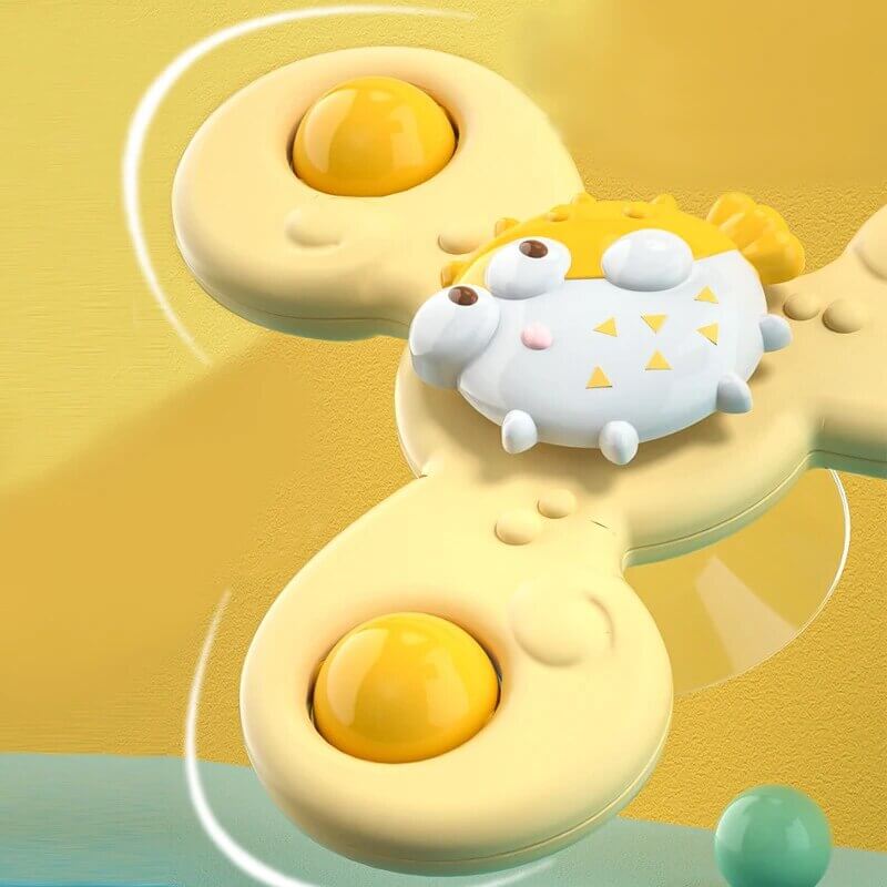 Ruota Colorata per Bambini con Ventosa – SpinFun Mini