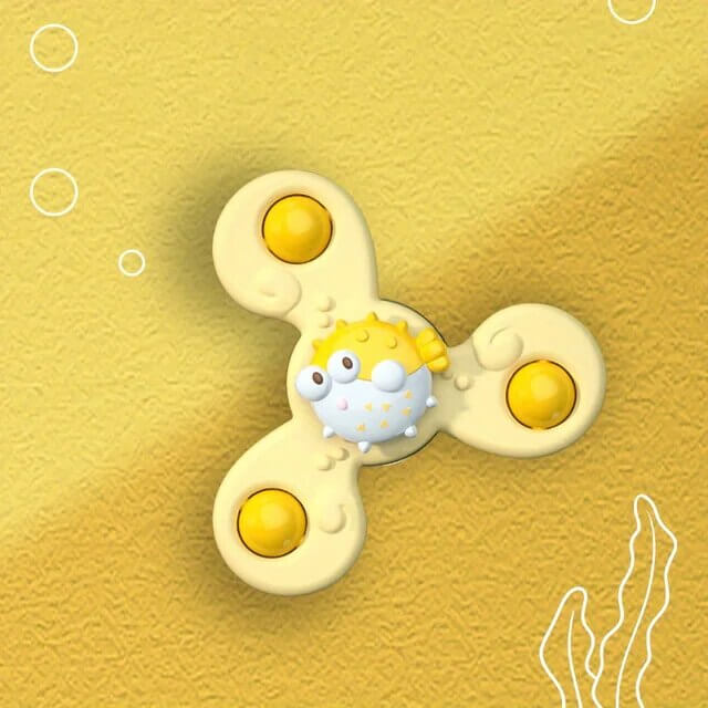 Ruota Colorata per Bambini con Ventosa – SpinFun Mini