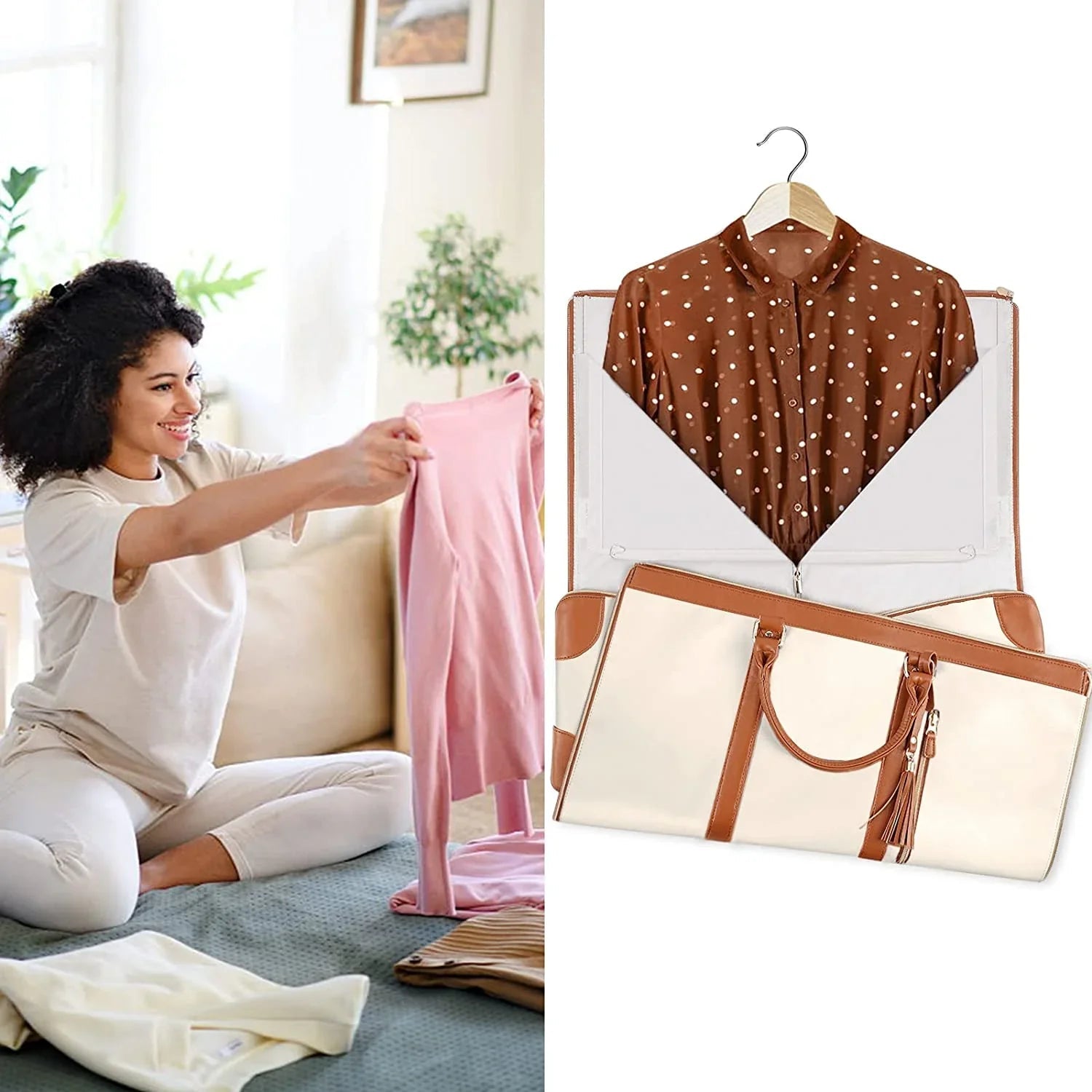 Borsa per Stoccaggio Pieghevole per Abiti - Arno