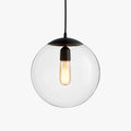 Suspension LED boule en verre Living