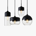 Suspensão design moderno em vidro e metal Loft