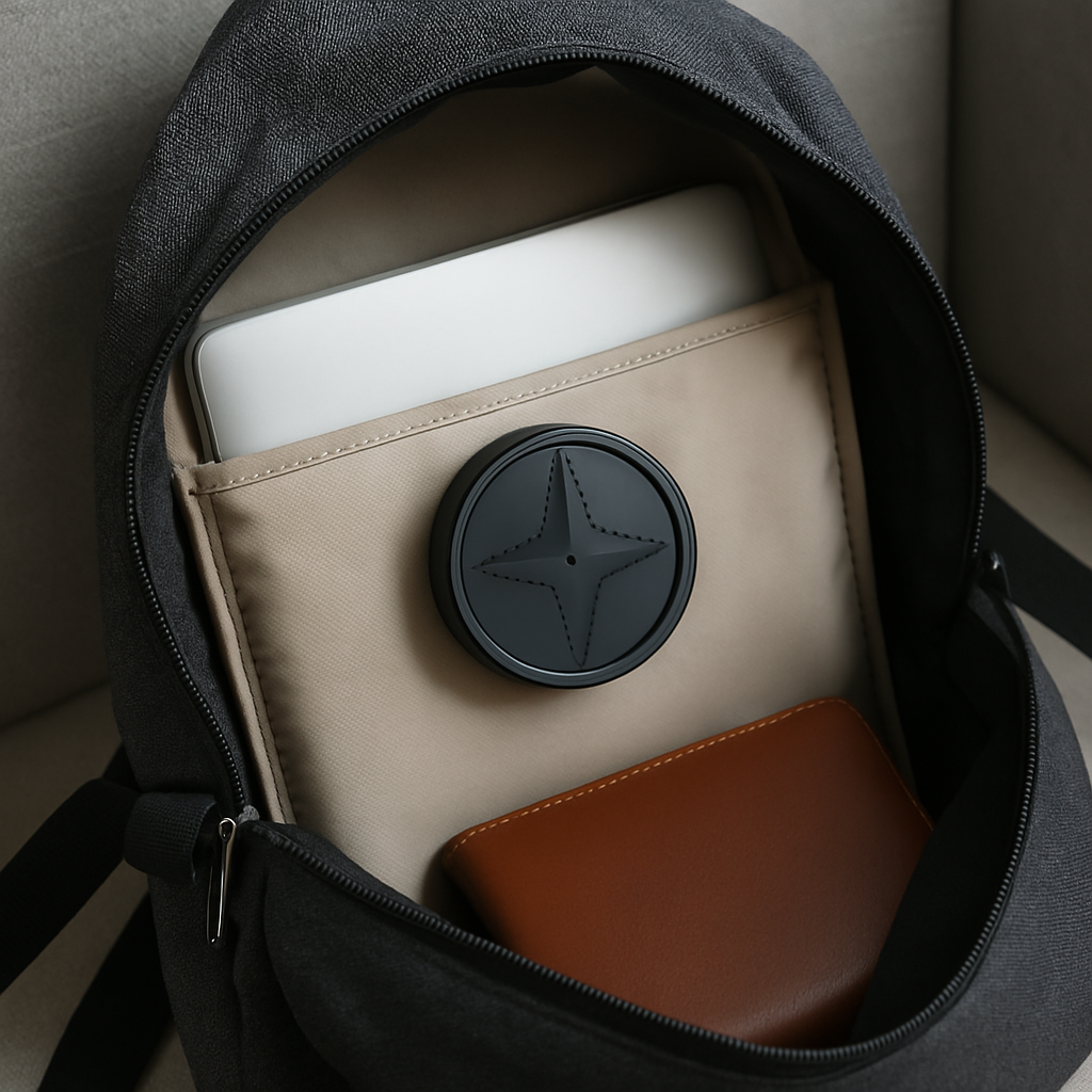 Tracker GPS Magnetico Compatto – Tracciamento in Tempo Reale per Veicoli, Animali Domestici e Oggetti di Valore – Ricaricabile via USB