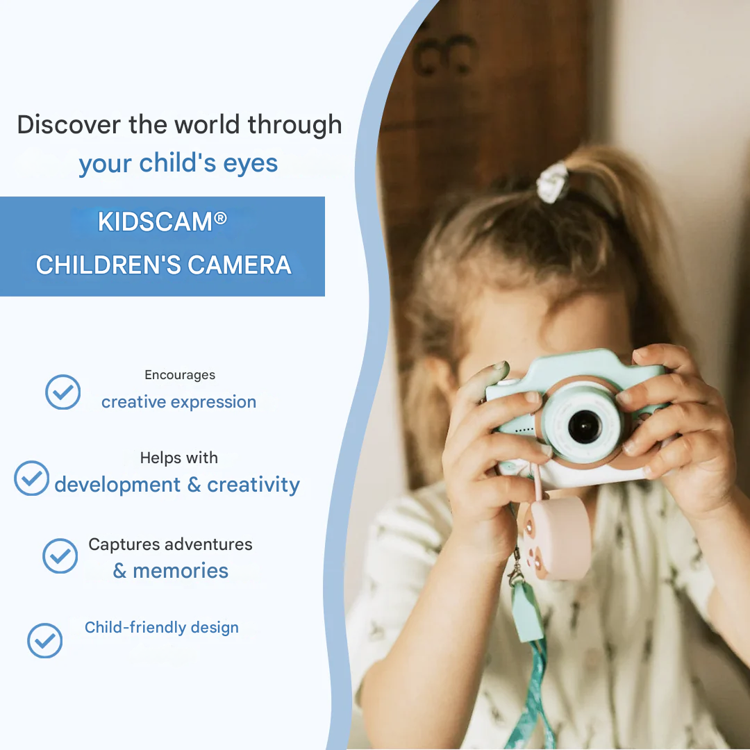 Macchina Fotografica per Bambini con Registrazione Foto e Video – Durevole e Facile da Usare