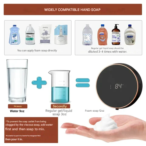 Dispenser Automatico di Sapone 5-in-1 – Cleon